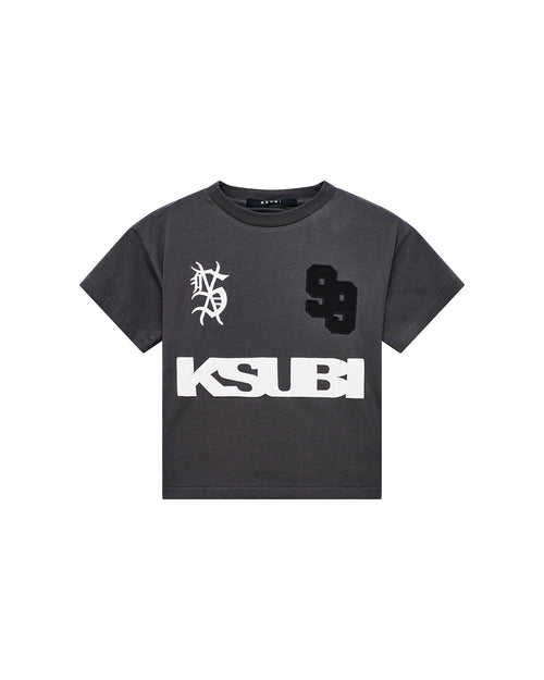 LIL RUGGED BIGGIE SS TEE BLASTED BLACK