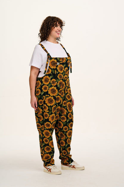 Original - Cotton Dungarees in Sunflower Print