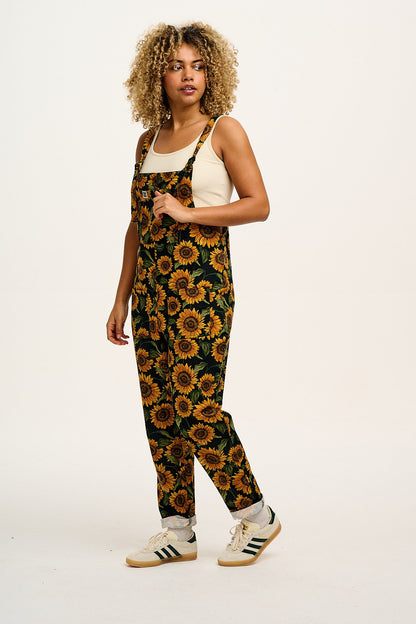 Original - Cotton Dungarees in Sunflower Print