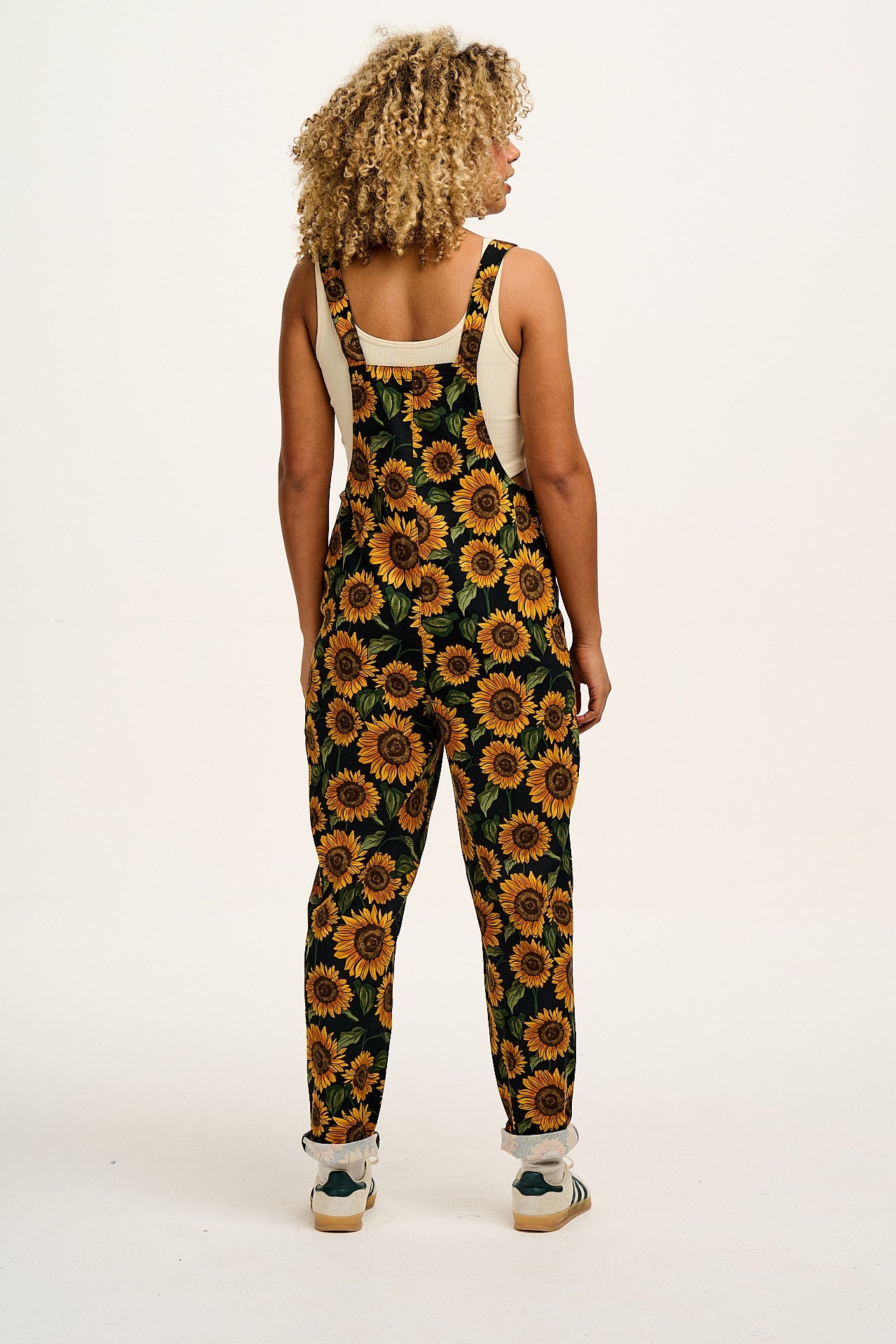 Original - Cotton Dungarees in Sunflower Print