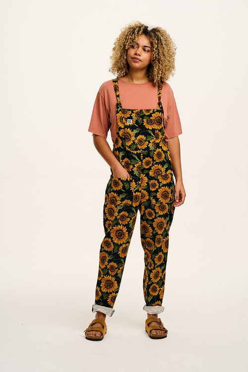 Original - Cotton Dungarees in Sunflower Print