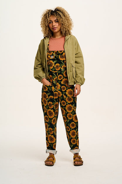 Original - Cotton Dungarees in Sunflower Print