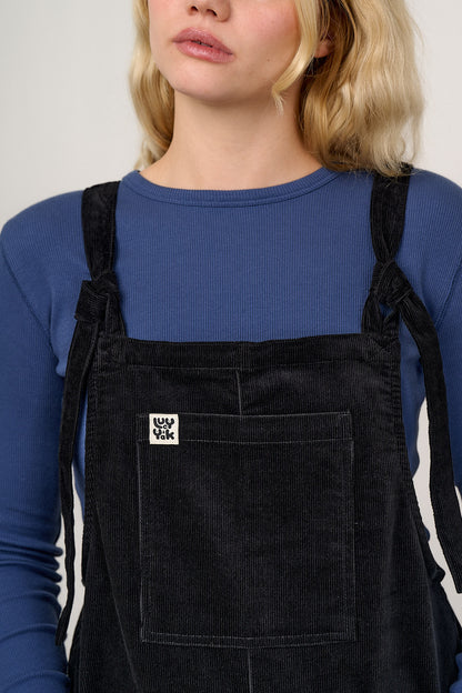 Original - Corduroy Dungarees in Black