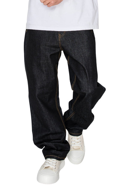 TERRA Essential Baggy Raw Denim Jeans