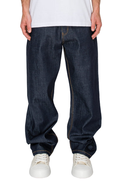 TERRA Essential Baggy Raw Denim Jeans