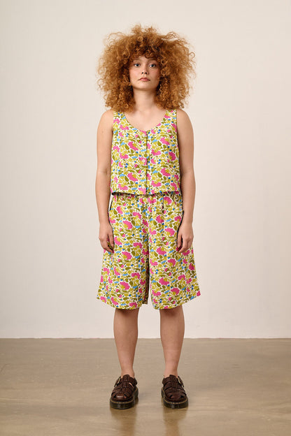 Madero - Viscose Shorts in Carnation Print