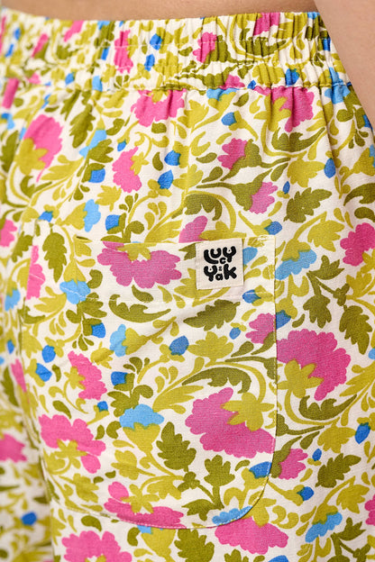 Madero - Viscose Shorts in Carnation Print