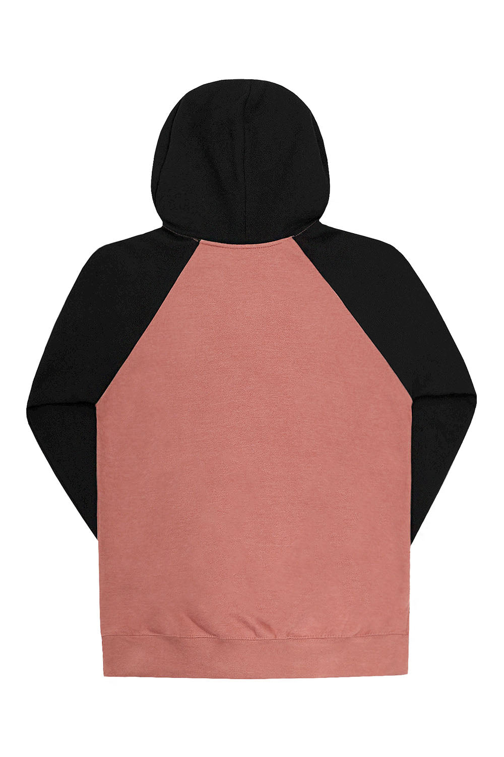 Contrast Raglan Sleeve Pullover Hoodie (New Colorways)