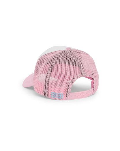MIAMI AND THE STREETS TRUCKER CAP PINK