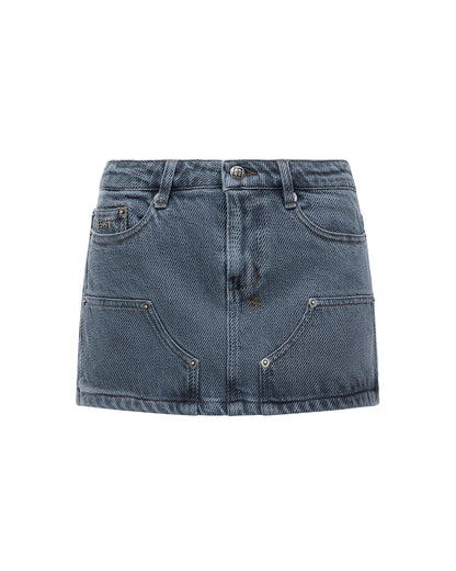 MICRO MINI SKIRT EXPOSED MIRAGE