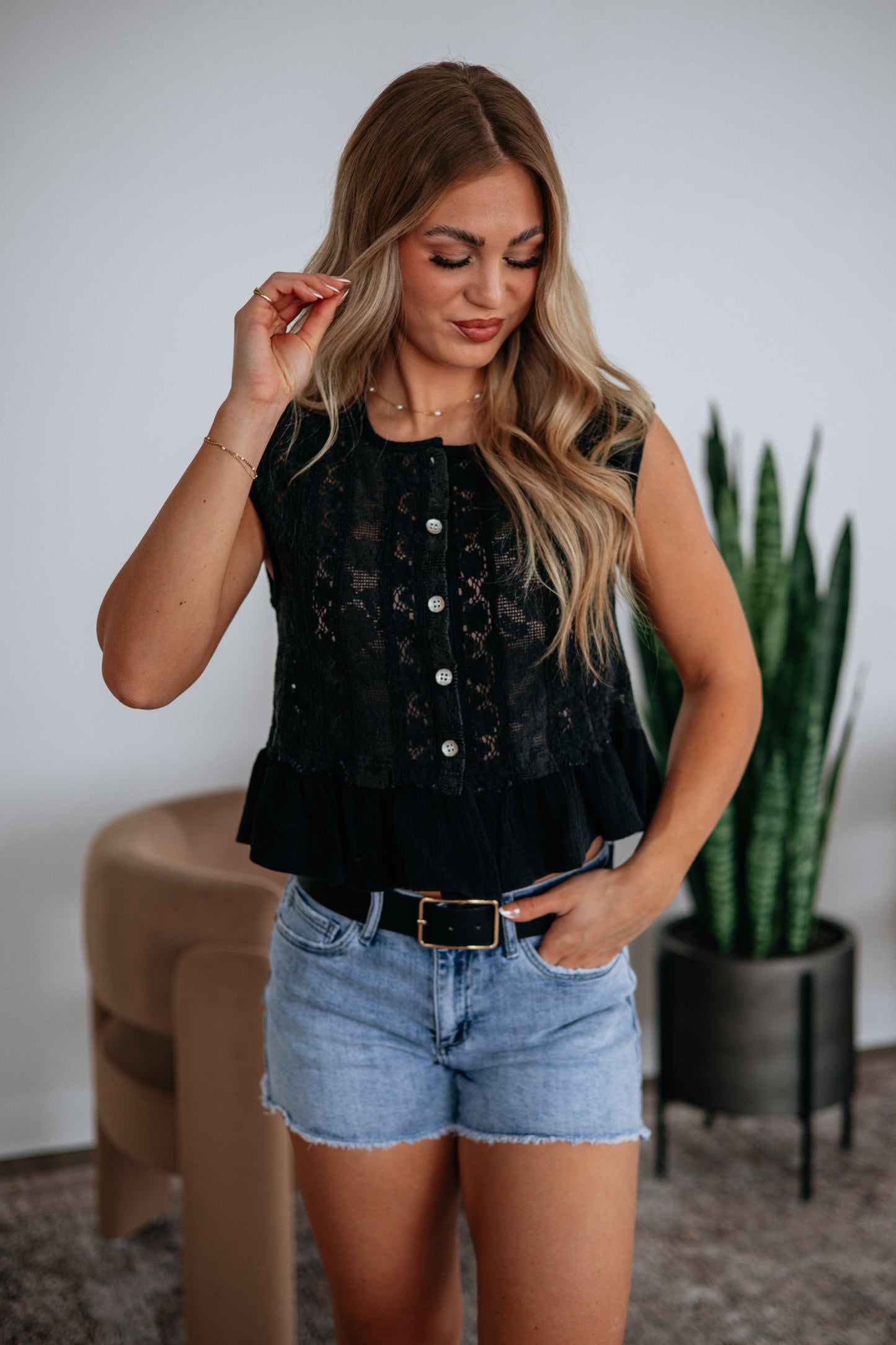 Rosanna Contrast Top