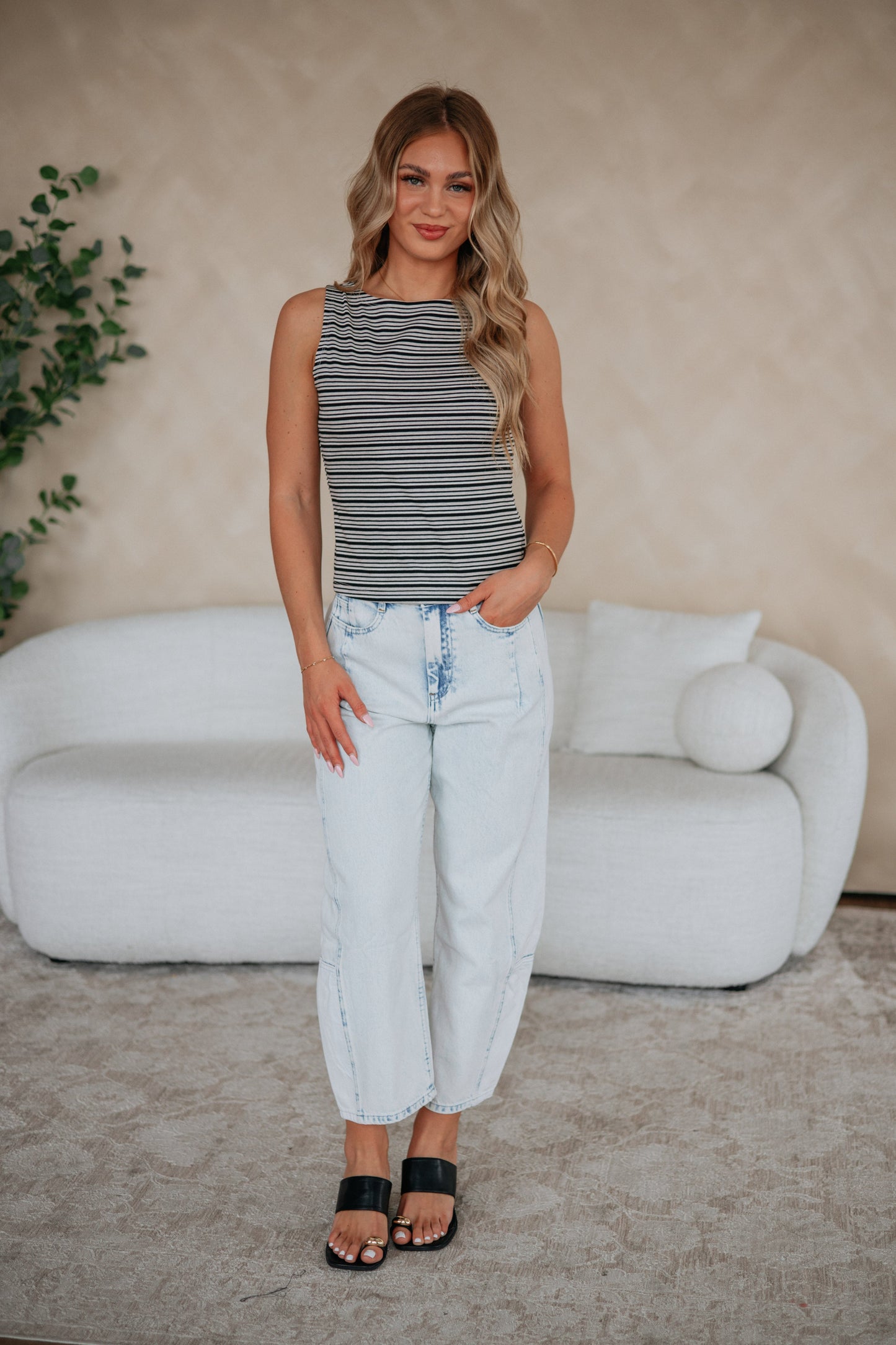 Sally Striped Tank