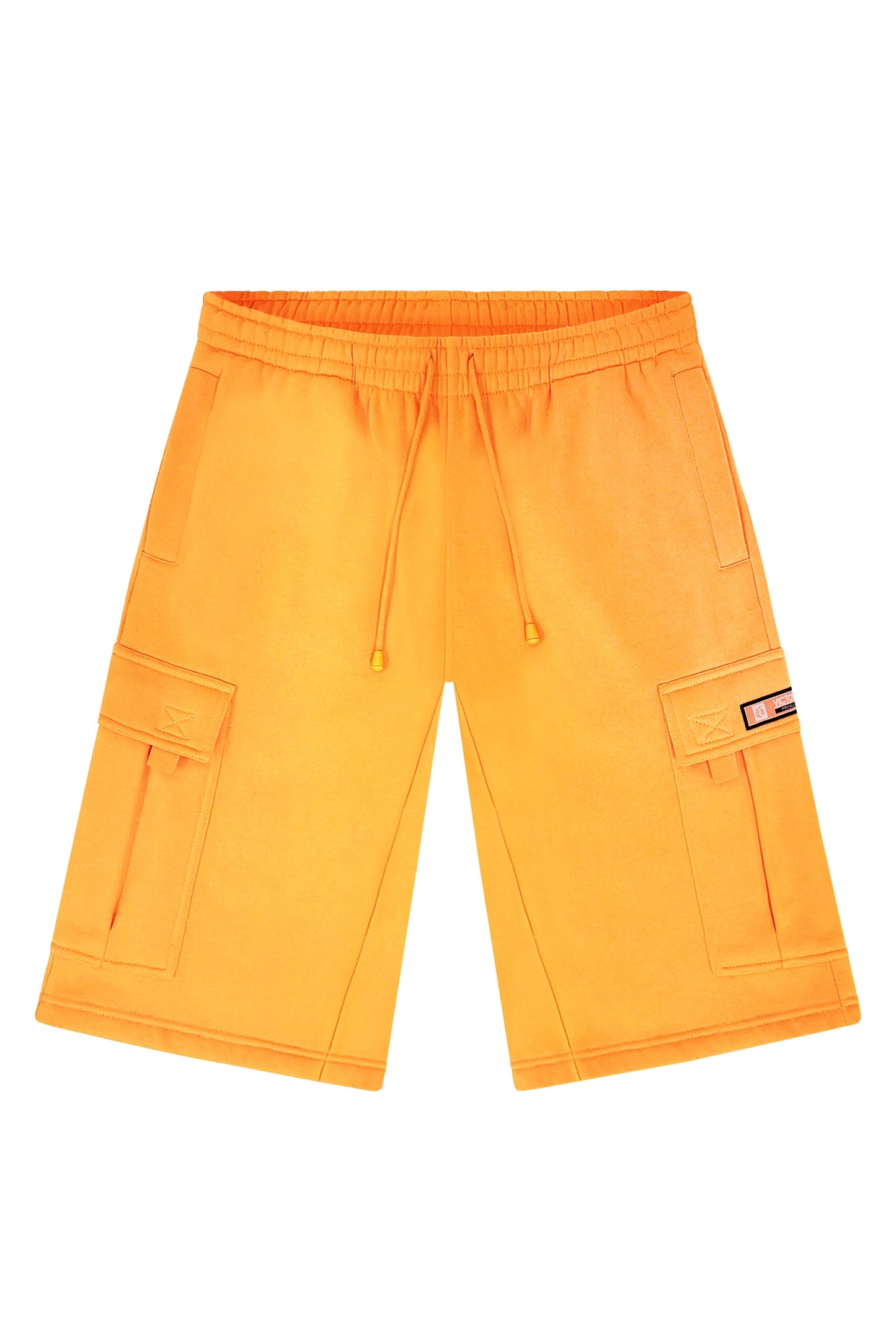 RESTRICT Baggy Fit Cargo Fleece Shorts