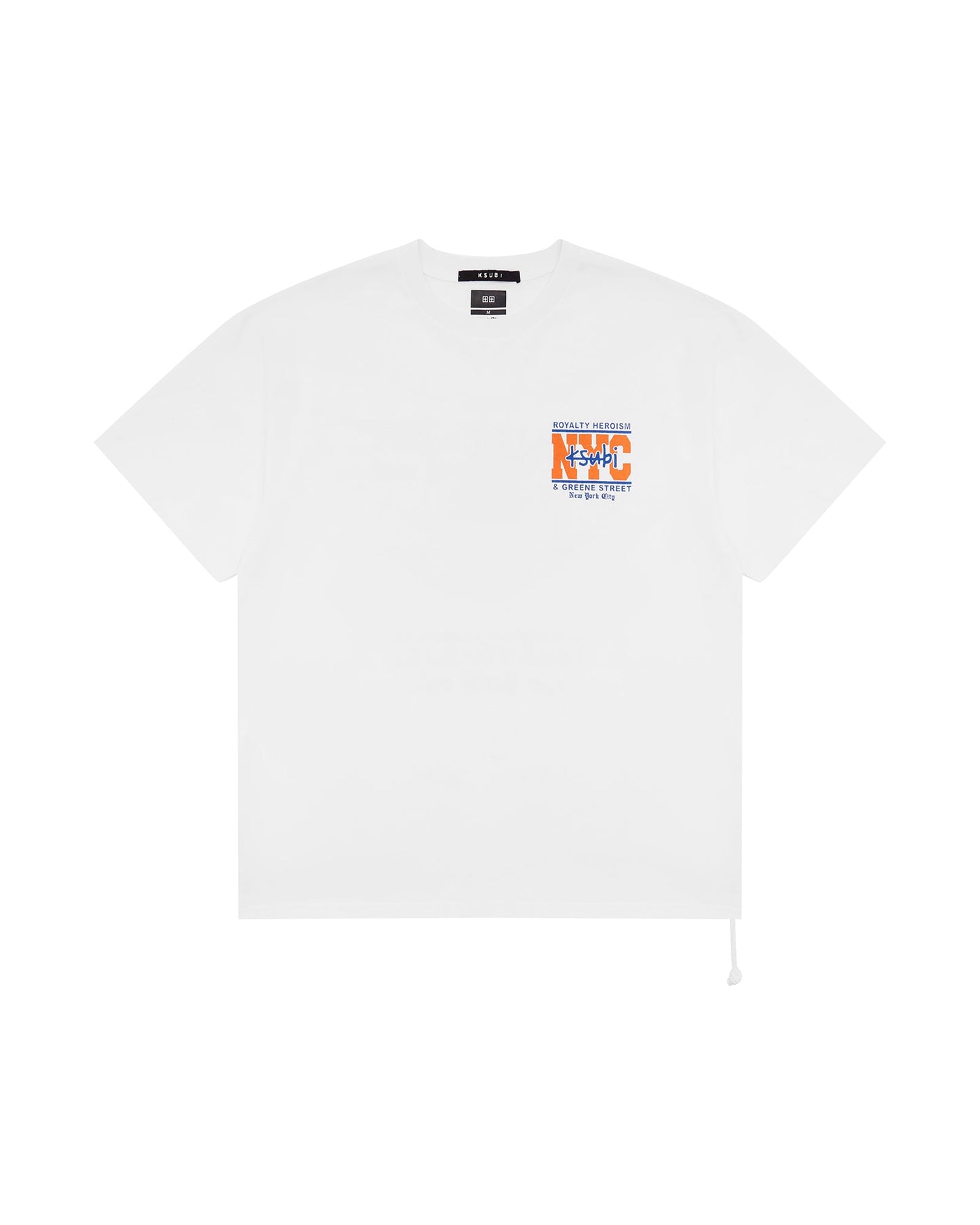 NYC AND THE STREETS SS BIGGIE TEE WHITE