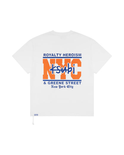 NYC AND THE STREETS SS BIGGIE TEE WHITE