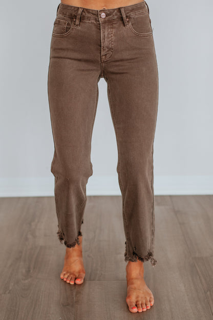 Neona Risen Jeans - Brown