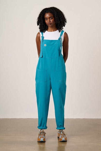 Original - Cotton Dungarees in Pagoda Blue