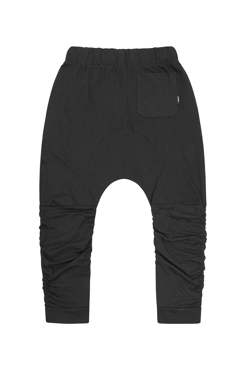 Men's Essential Solid Scrunched Drop Crotch Sweat Joggers