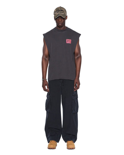 PANTHERA CUT OFF BIGGIE TEE ASH