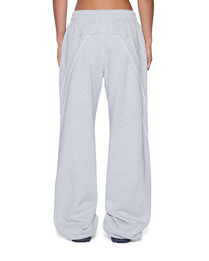 CARTER WIDE TRAKPANT GREY MARLE