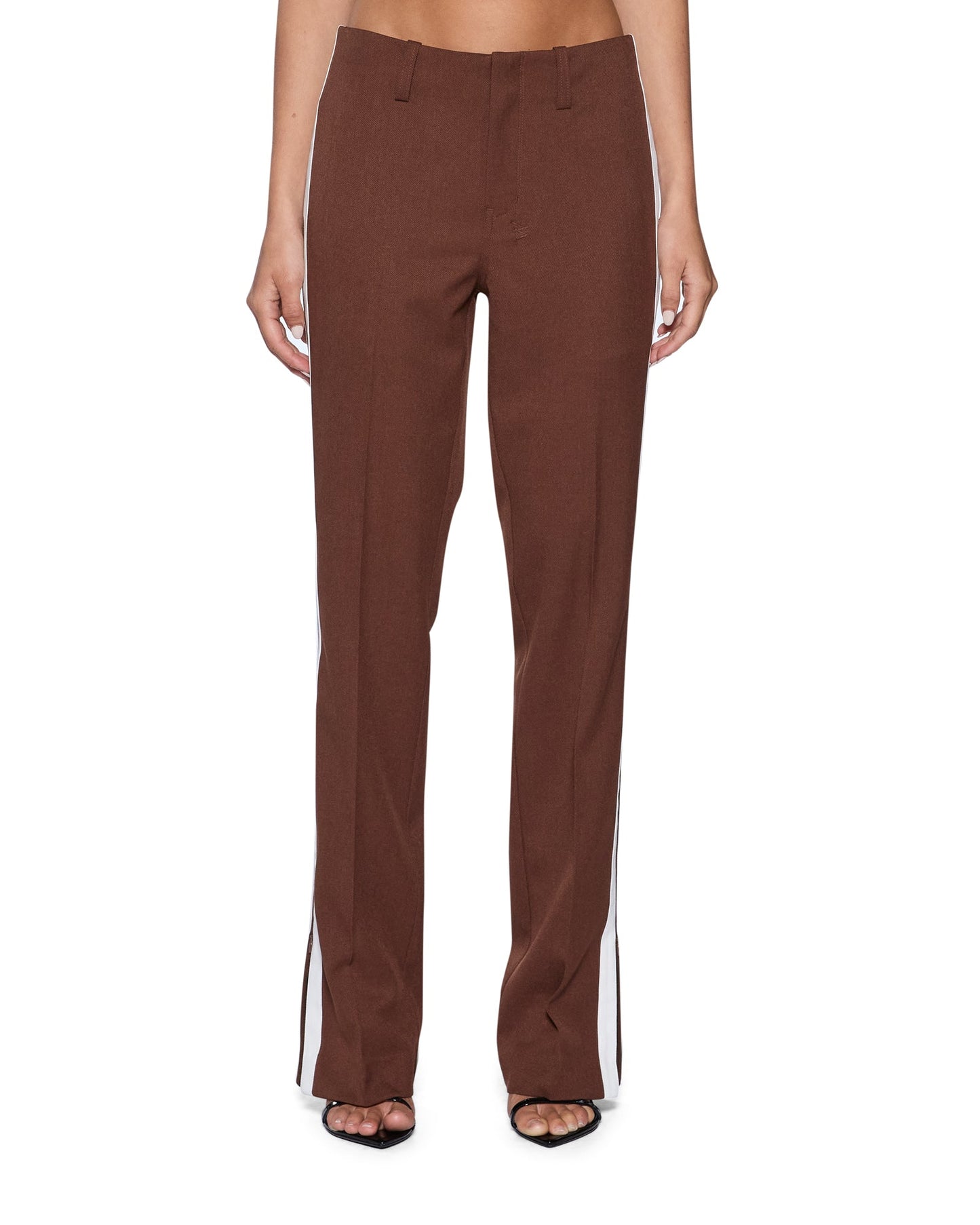 DARE STRAIGHT TROUSER CHOCOLATE