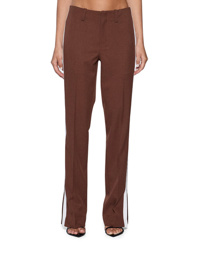 DARE STRAIGHT TROUSER CHOCOLATE