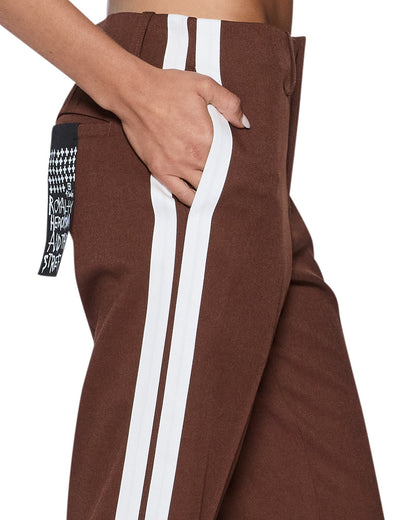 DARE STRAIGHT TROUSER CHOCOLATE
