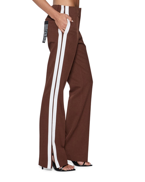 DARE STRAIGHT TROUSER CHOCOLATE