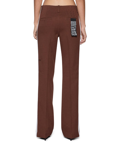 DARE STRAIGHT TROUSER CHOCOLATE
