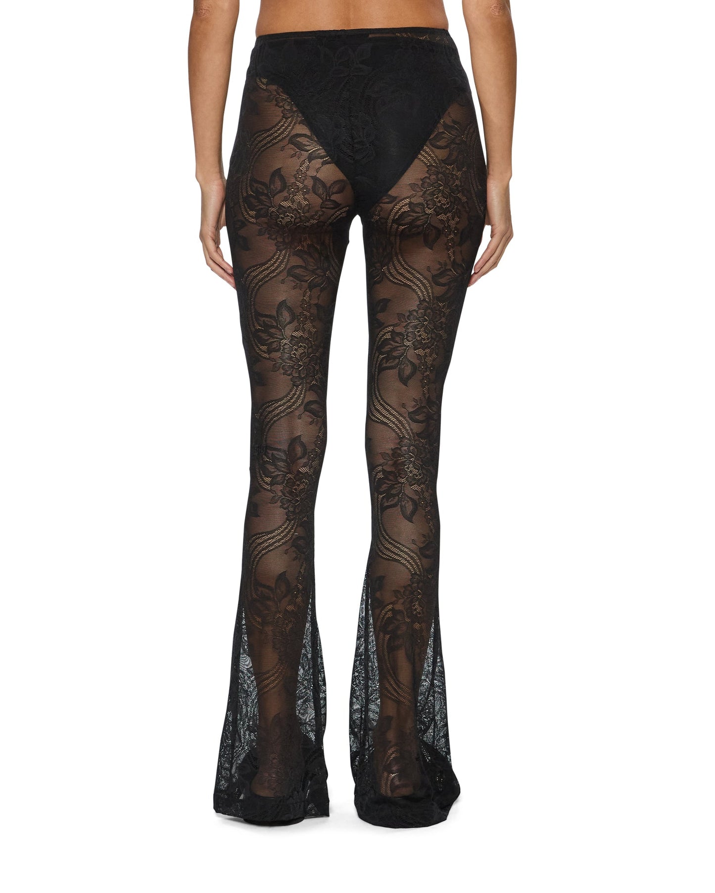 FLARE PANT BLACK LACE