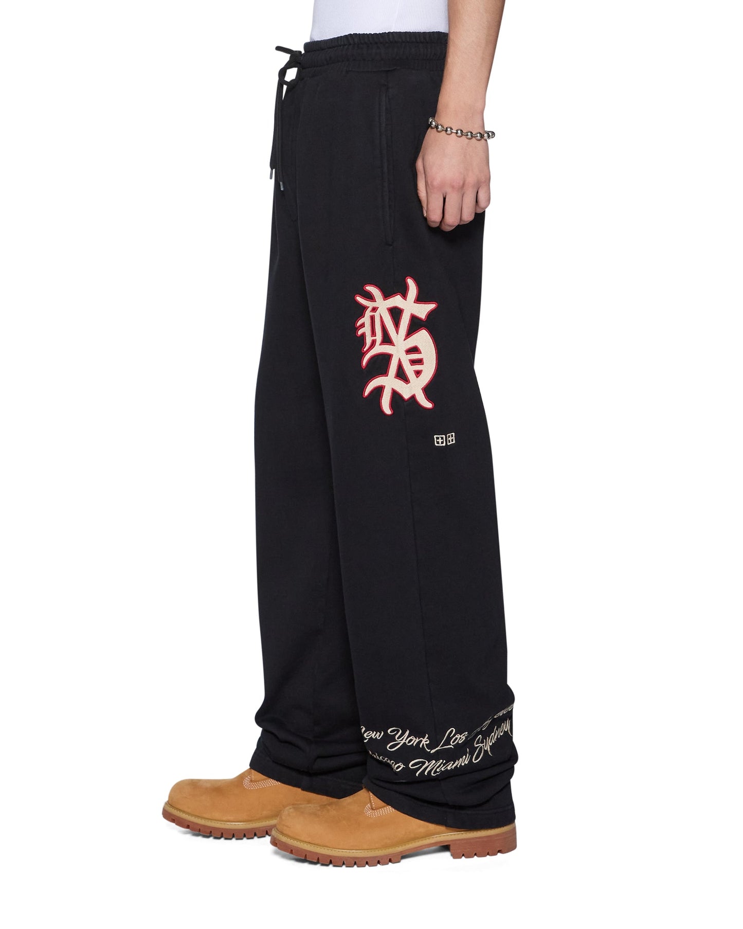 KBALL SYNTHESIS TRAK PANT JET BLACK