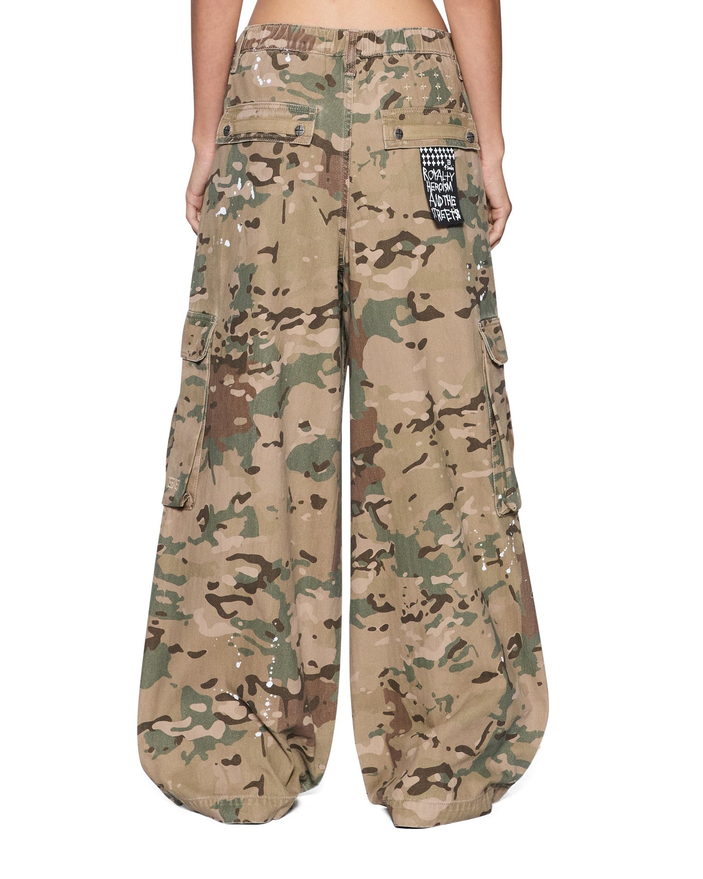 KSUPER CARGO PANT WOODLAND CAMO