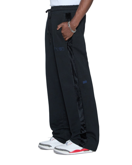 4X4 LUXE SYNTHESIS TRAK PANT COBALT BLACK