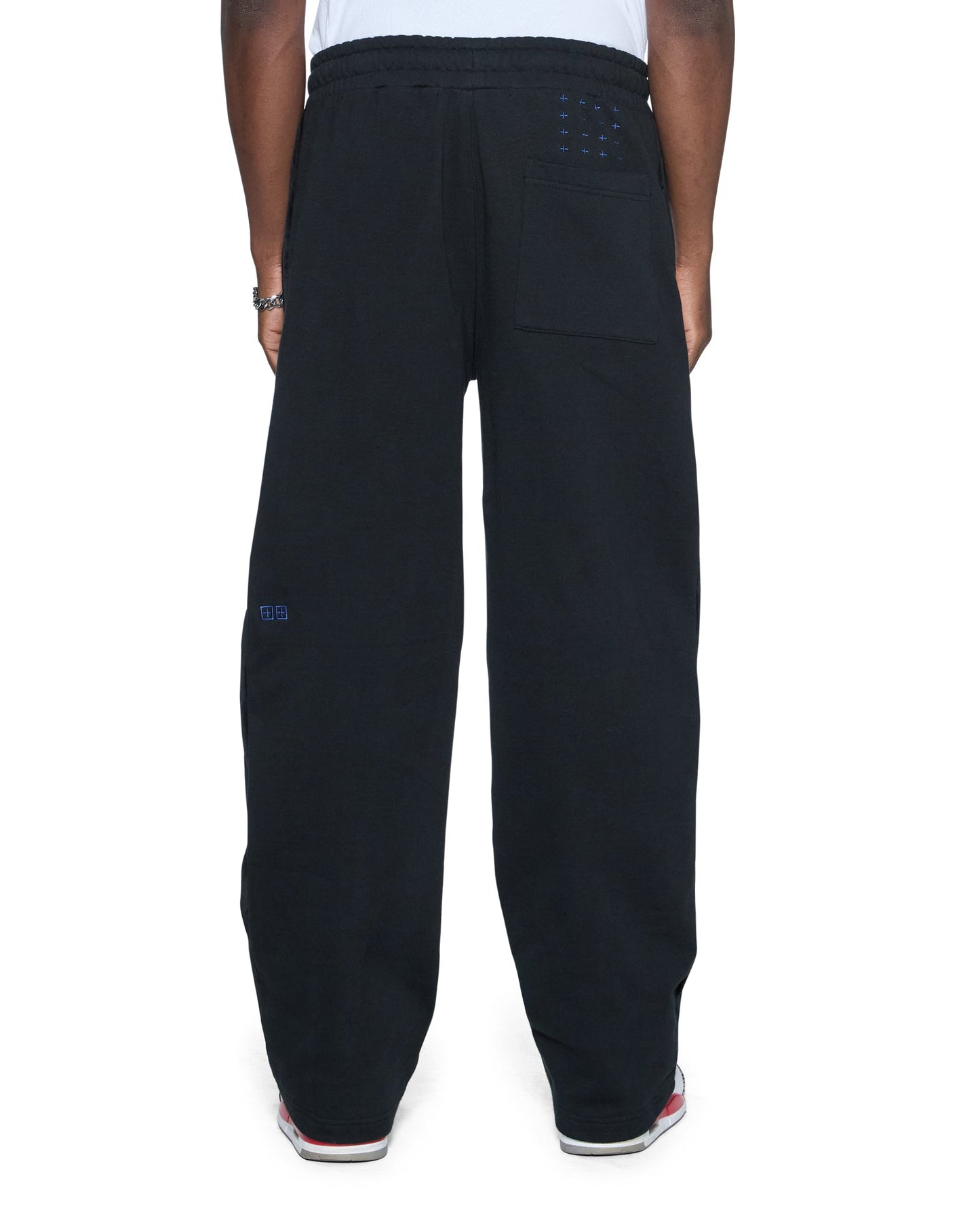 4X4 LUXE SYNTHESIS TRAK PANT COBALT BLACK