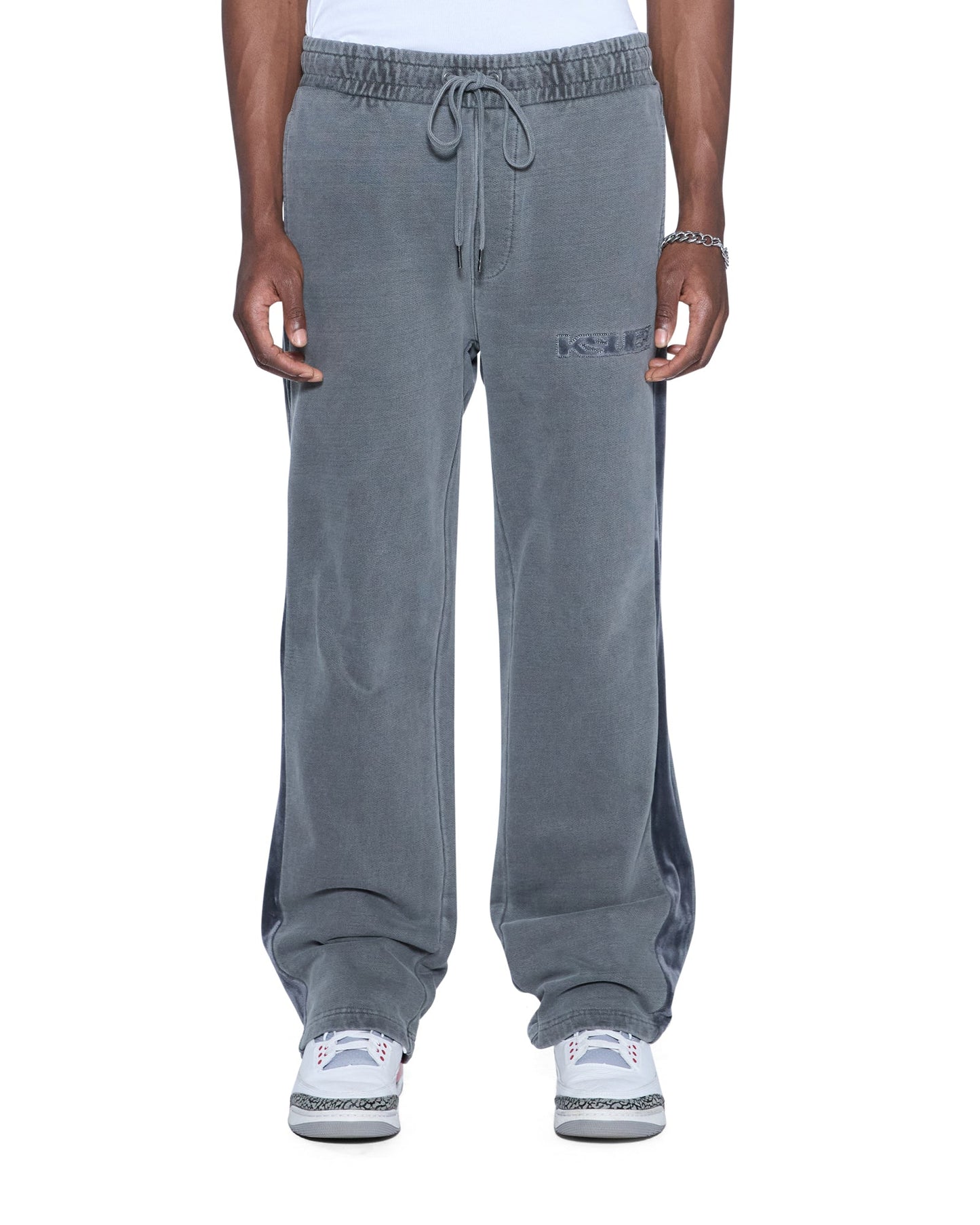 4X4 LUXE SYNTHESIS TRAK PANT CHARCOAL