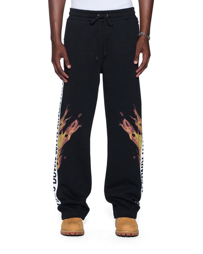 KINGS SYNTHESIS TRAK PANT BLACK FADE