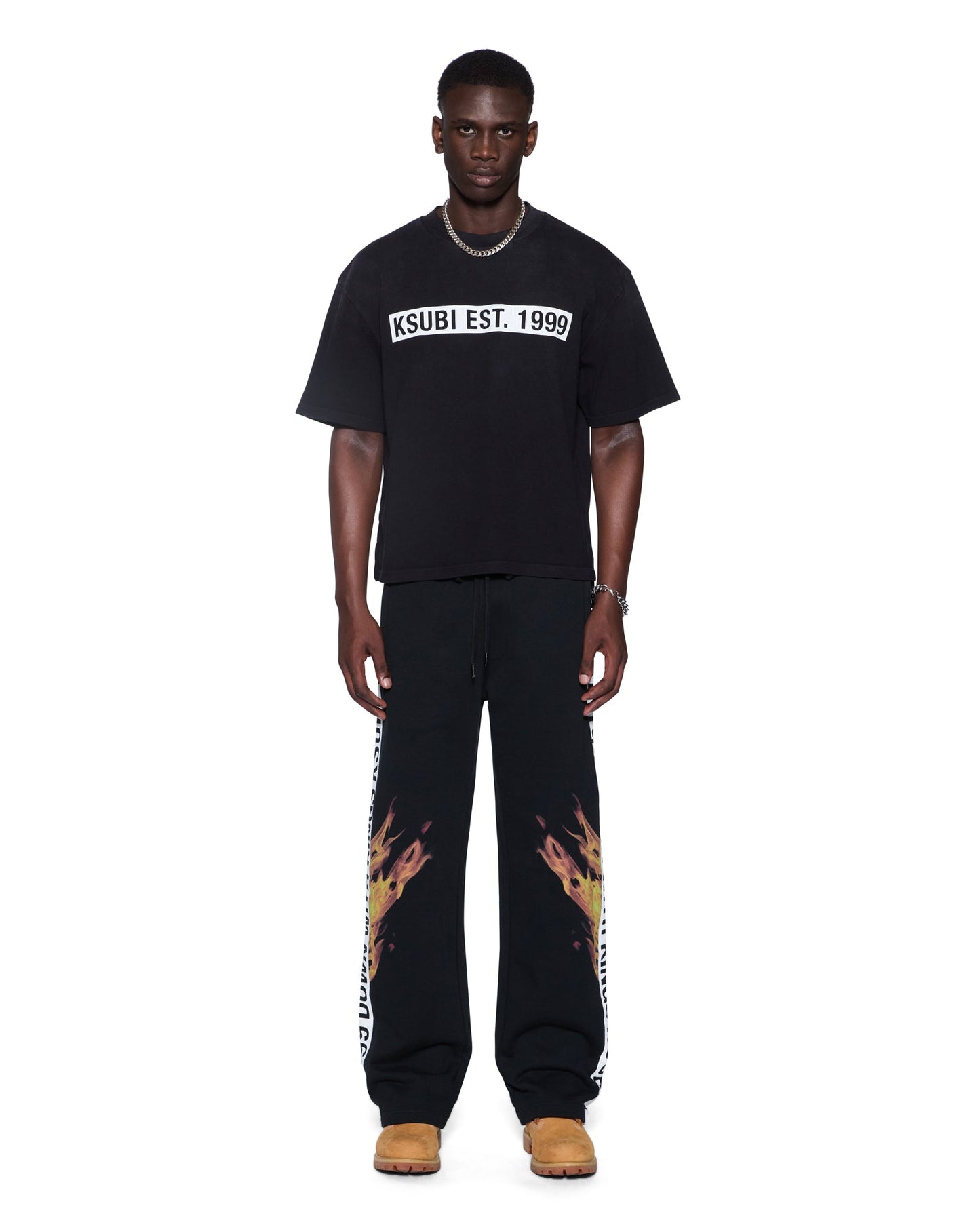KINGS SYNTHESIS TRAK PANT BLACK FADE