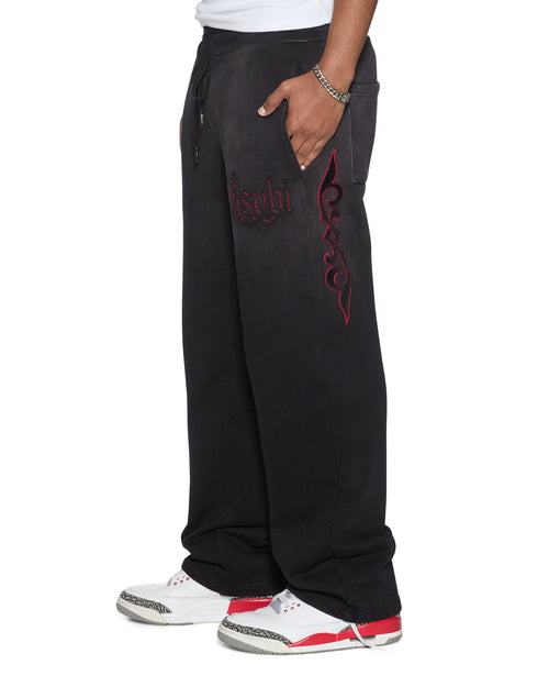 PAISE TRAK PANT BLACK FADE