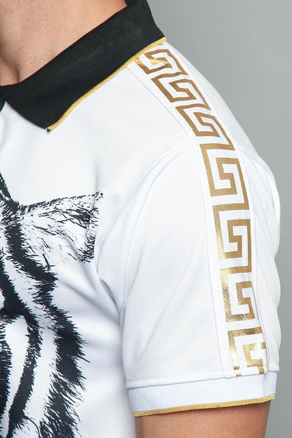 King Contrast Tiger Polo