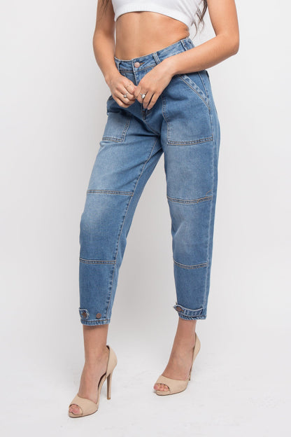 High Rise Slouchy Jeans
