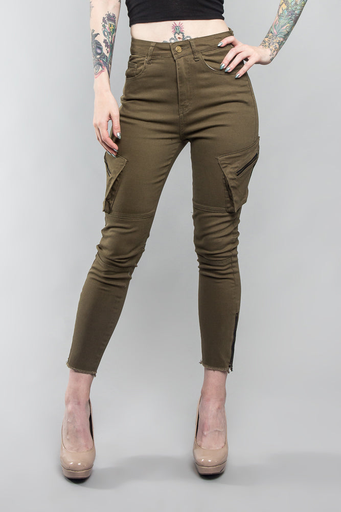 Skinny Cargo Pants