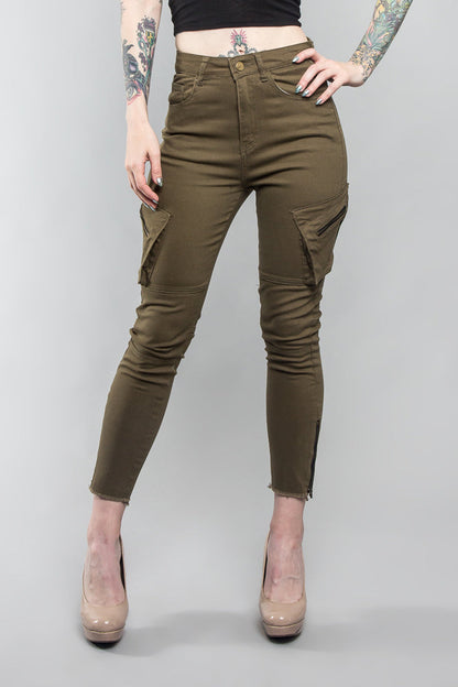 Skinny Cargo Pants