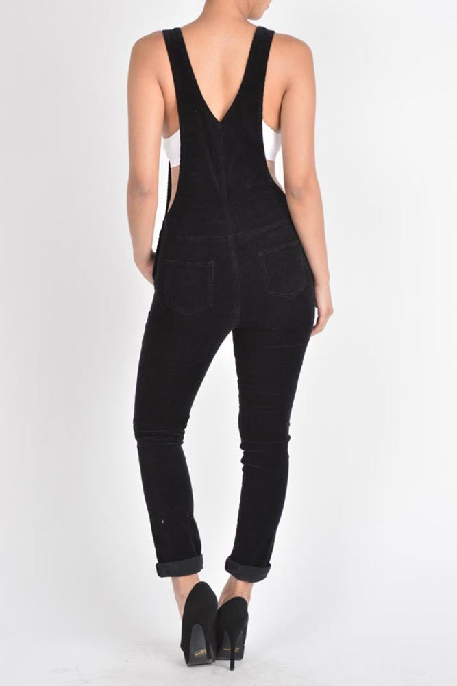 Women's Corduroy Overalls