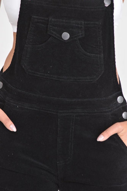Women's Corduroy Overalls