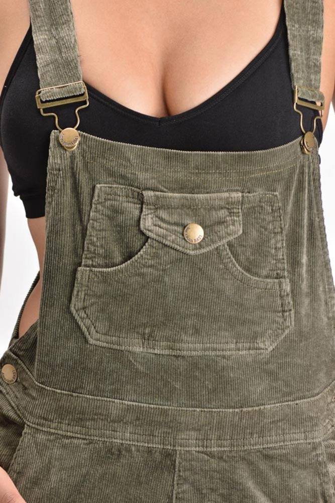 Women's Corduroy Overalls