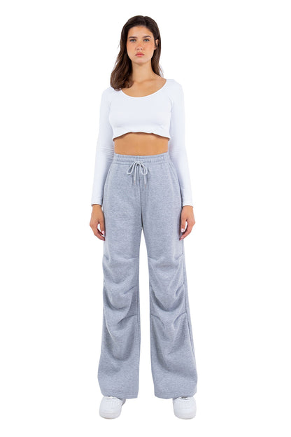 Women's Essential Wide Fit Fleece Sweat Pants