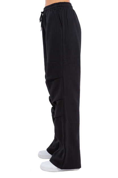 Women's Essential Wide Fit Fleece Sweat Pants
