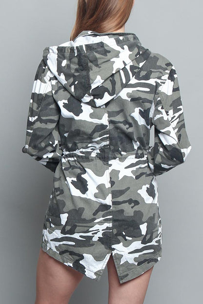Colored Camo Field Jacket