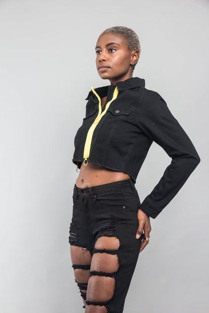 Zippered Accent Jacket