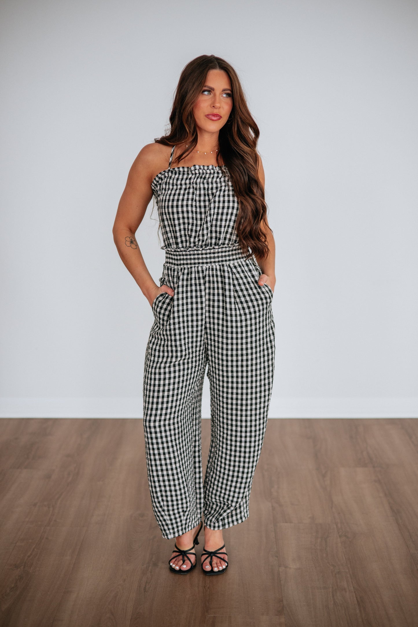 Raimee Gingham Jumpsuit